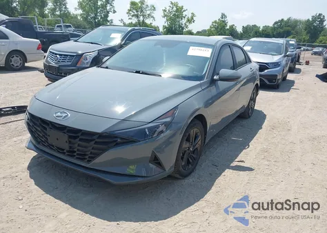 2022 Hyundai Elantra Sel from USA, damaged, VIN KMHLM4AG4NU332135